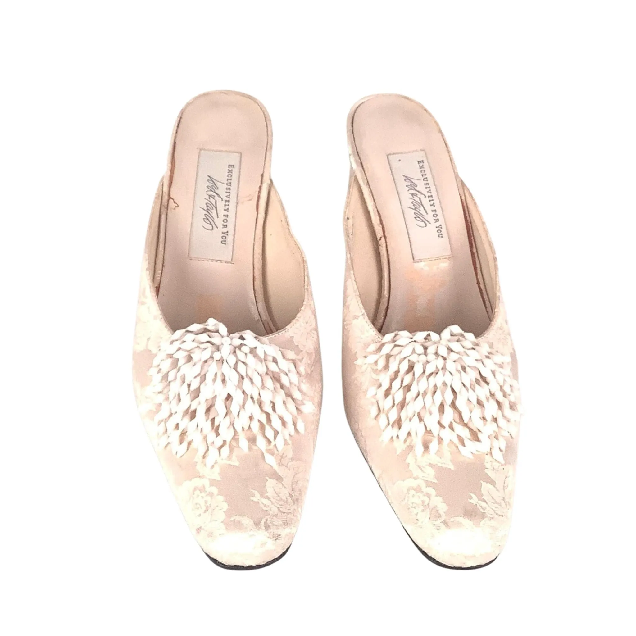 Dressy Beige Mules