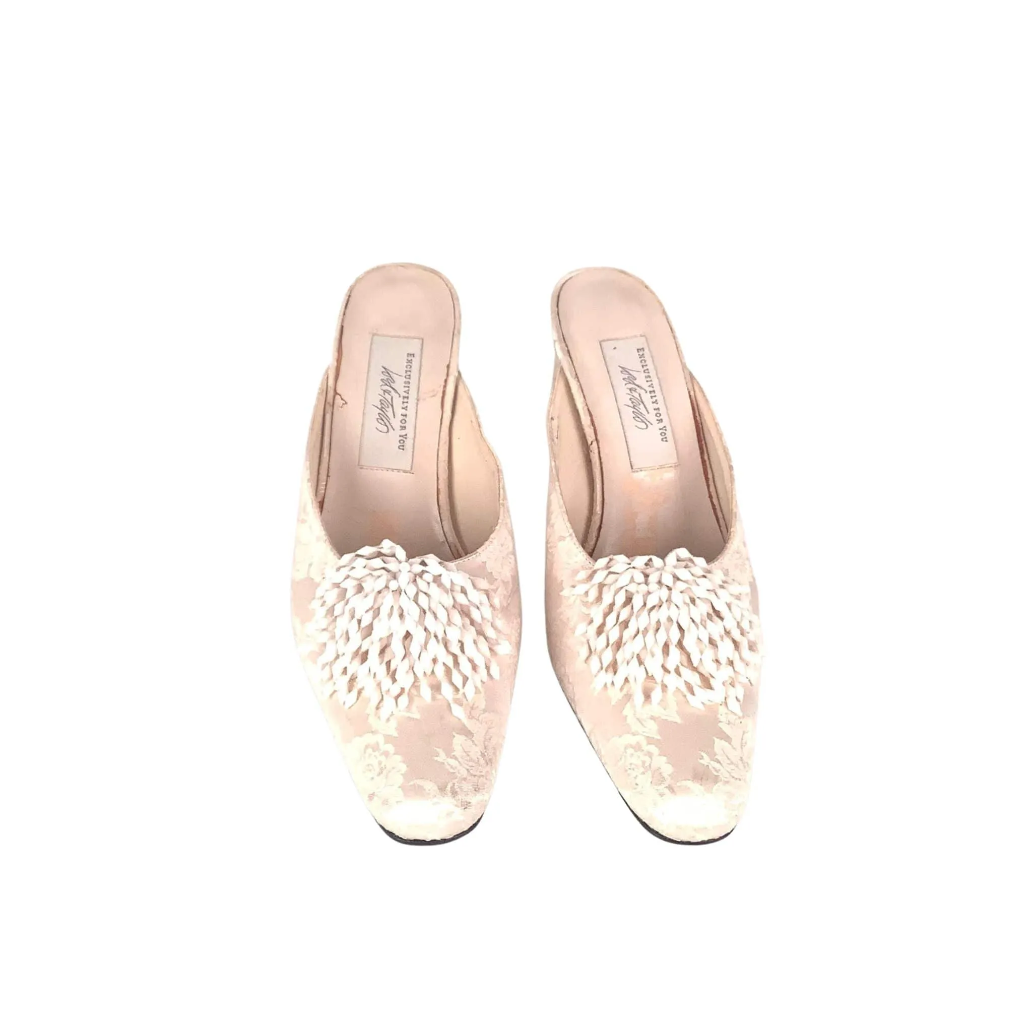 Dressy Beige Mules