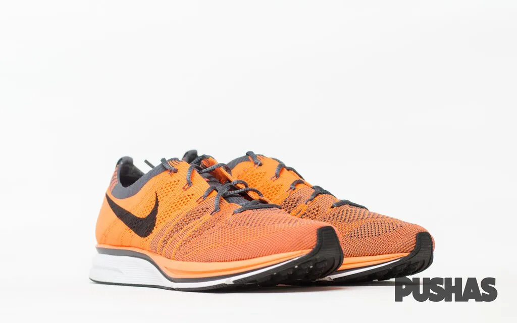 Flyknit Trainer - Orange/Grey