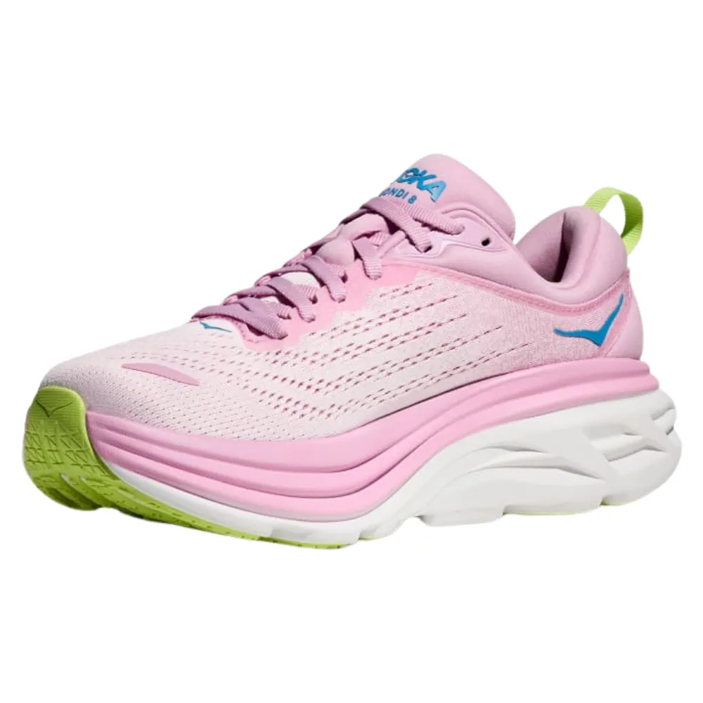 Hoka Bondi 8 Pink Twilight/Waterpark Running Shoe (Women's)