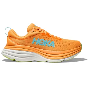 Hoka Bondi 8 Running Shoes - Womens - Solar Flare/Lettuce