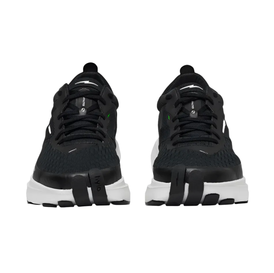 Hylo Unisex Impact Running Shoes in Black/White