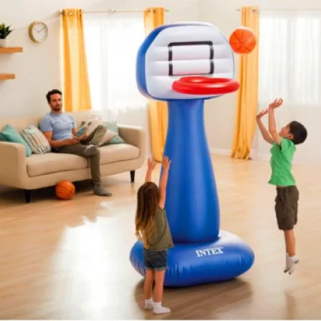 INTEX Inflatable Basketball Shooting Hoop Set (41"L x 38" W x 82" H)