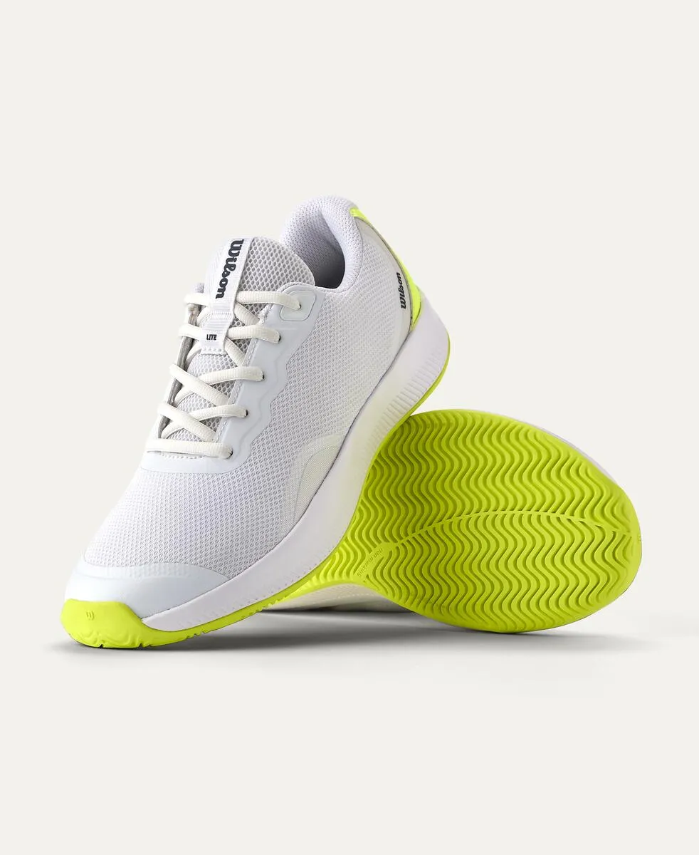 Intrigue Lite Women's Tennis Shoe - White, Safety Yellow, Navy Blazer