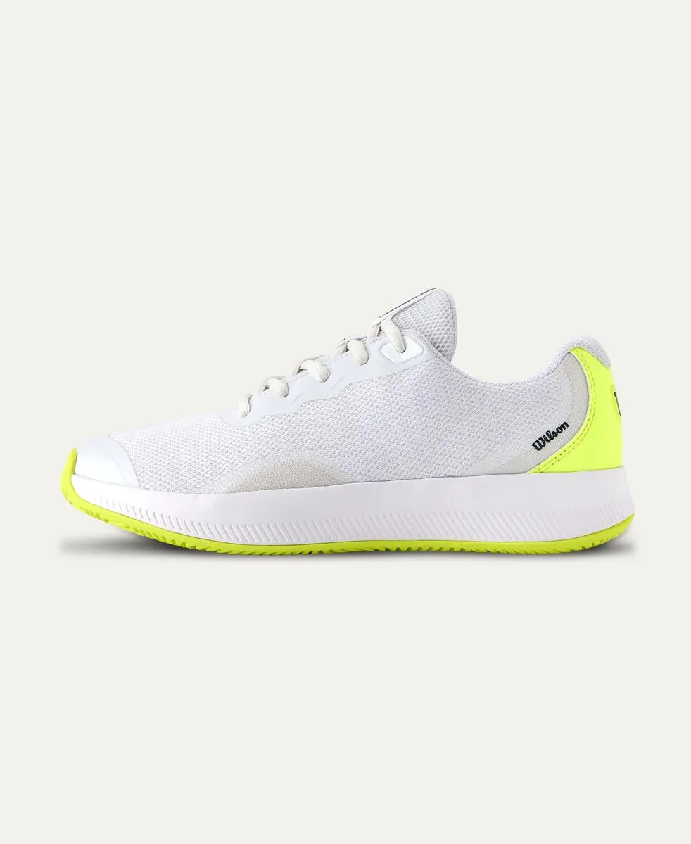 Intrigue Lite Women's Tennis Shoe - White, Safety Yellow, Navy Blazer