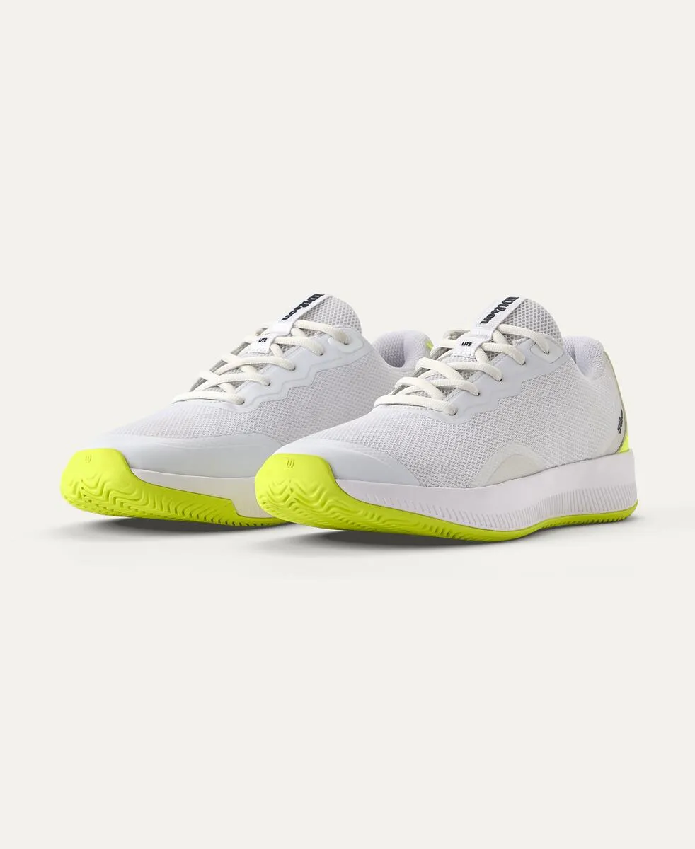 Intrigue Lite Women's Tennis Shoe - White, Safety Yellow, Navy Blazer