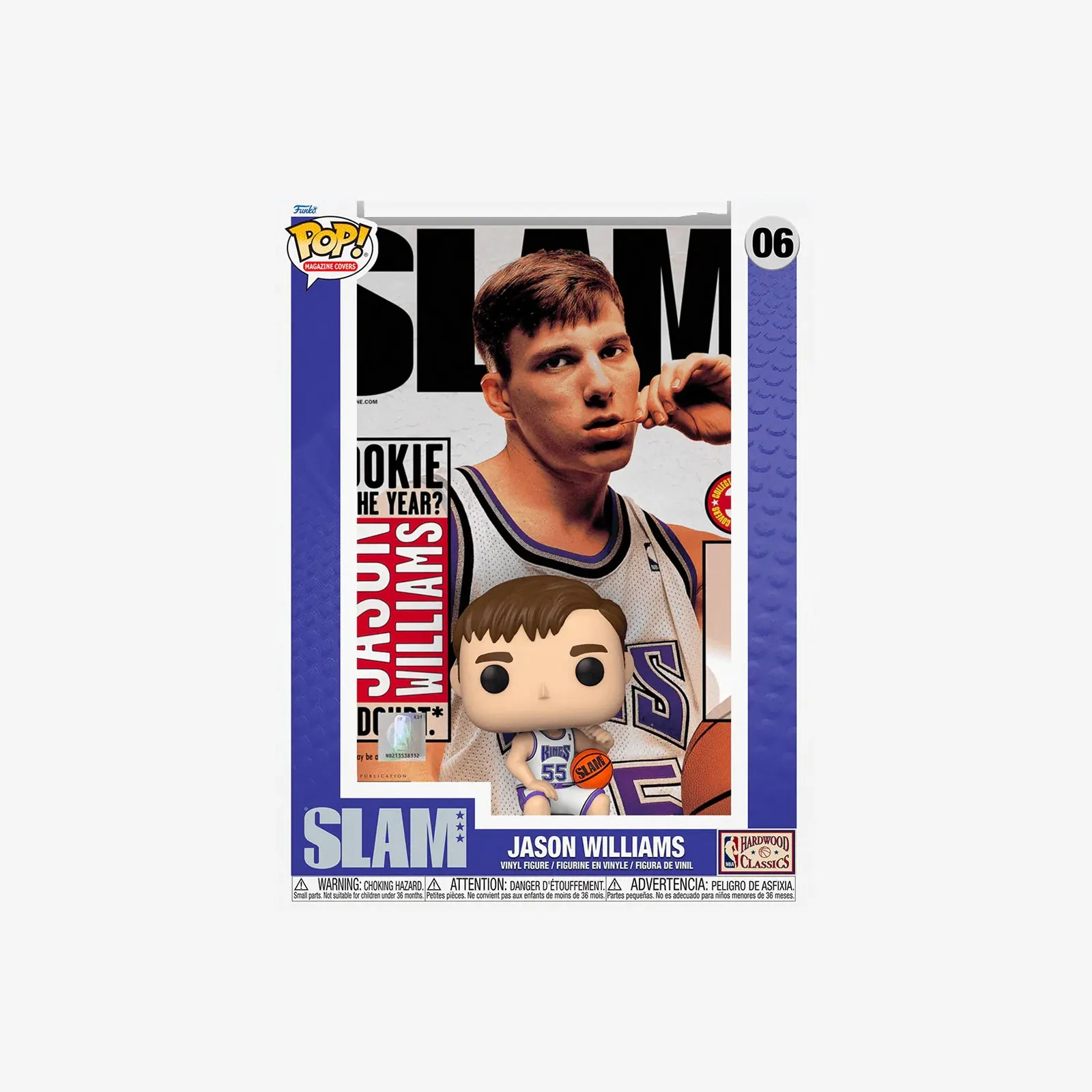 Jason Williams Sacramento Kings SLAM NBA Pop! Vinyl