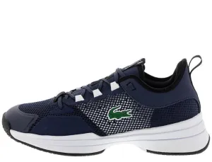 Lacoste Men's AG-LT21 Tennis Shoes Navy and White