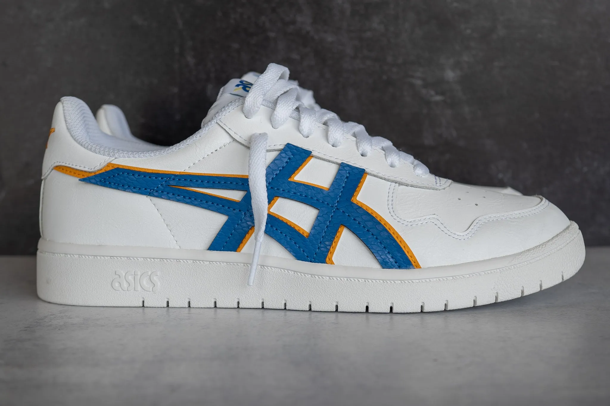 Mens Asics Japan S (Lake Blue/Citrus)