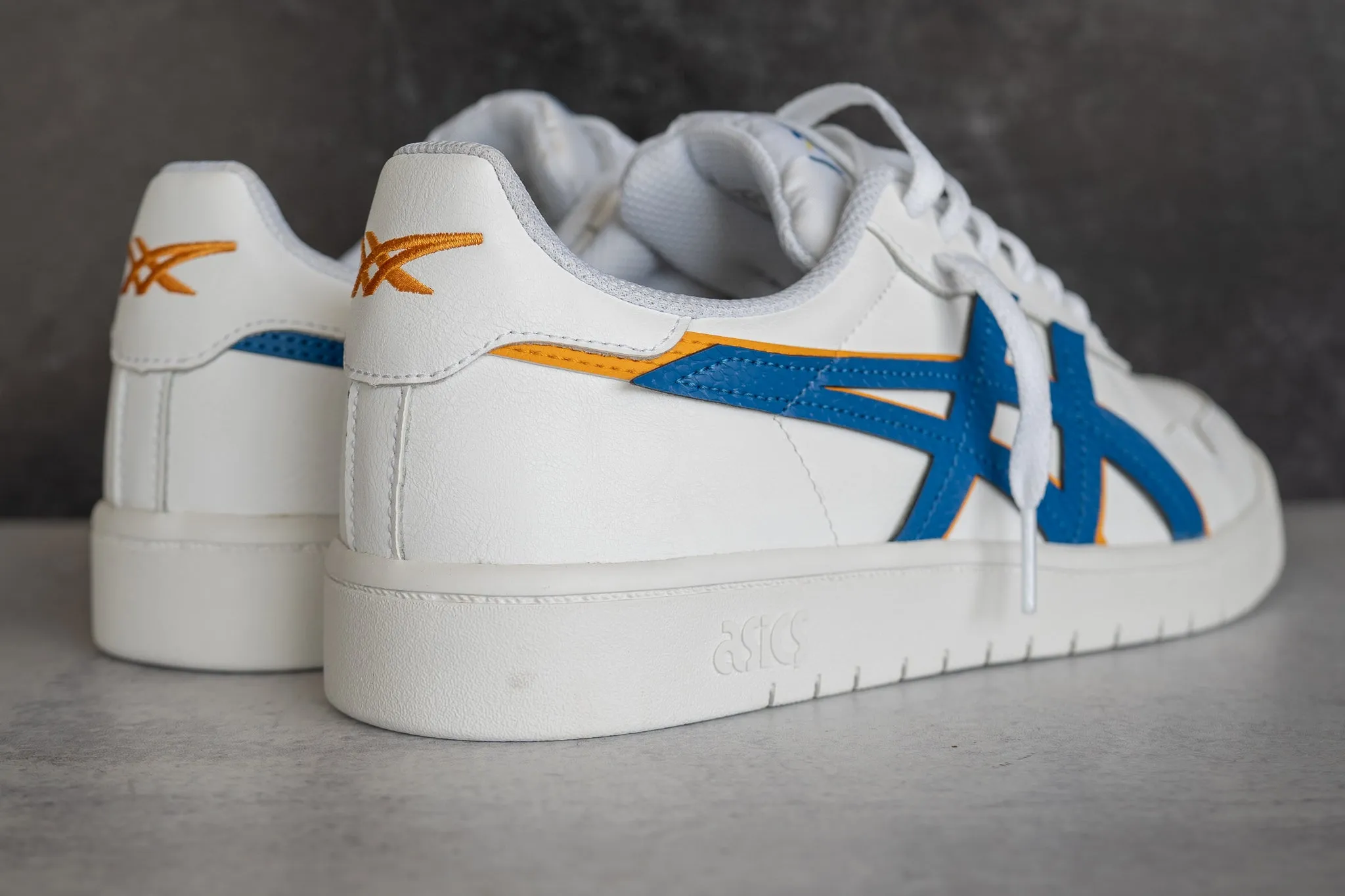 Mens Asics Japan S (Lake Blue/Citrus)