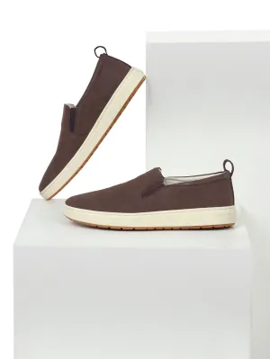 Men's Nomad Brown Casual Slip On