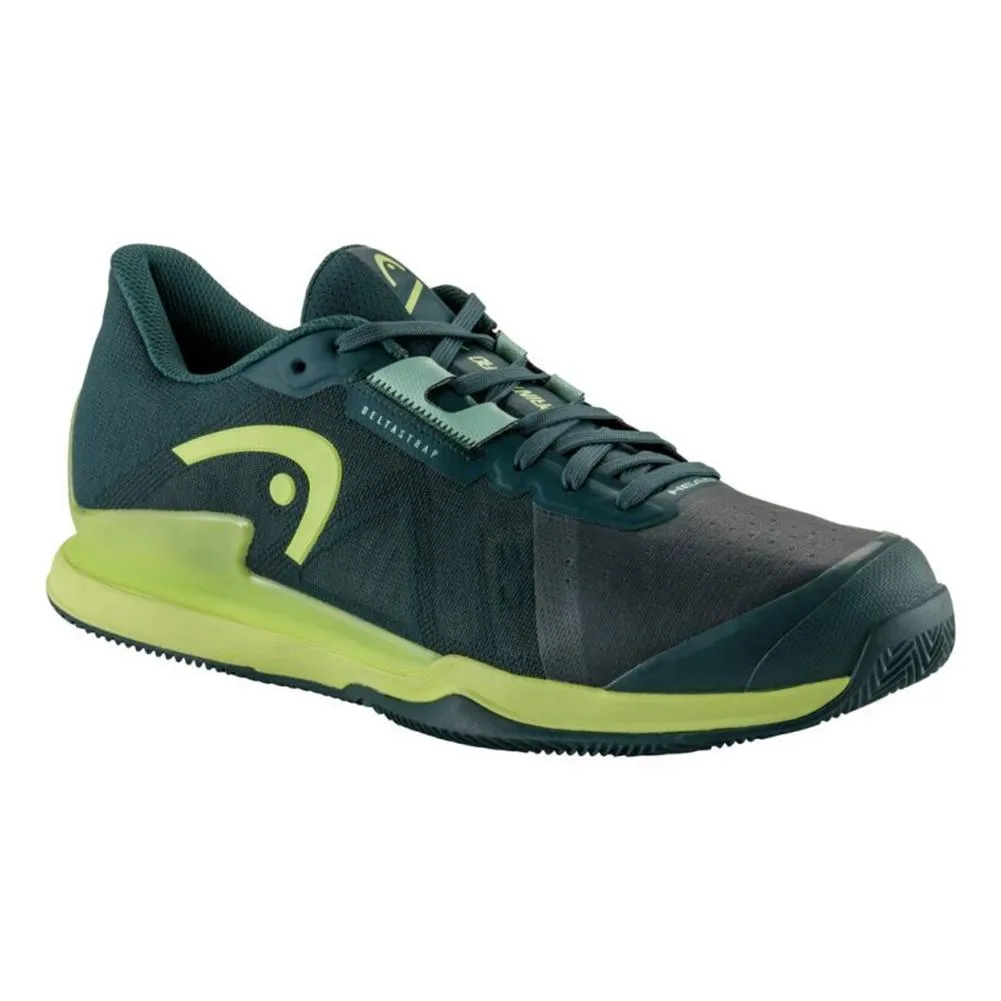 Men's Sprint Pro 3.5 Clay Tennis Shoes Forest Green and Light Green