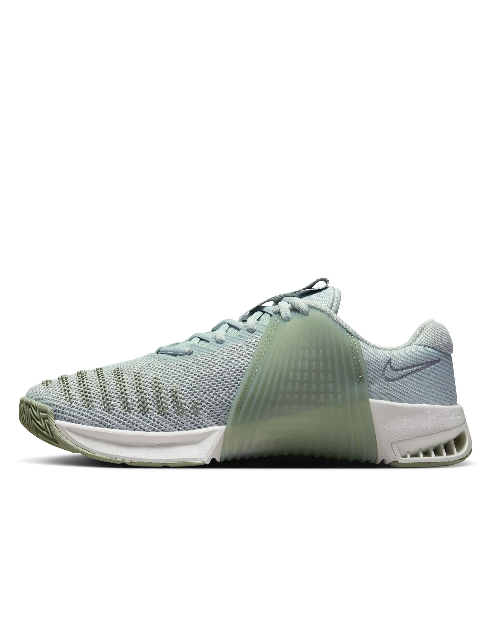 Metcon 9 Shoes - Light Silver/Summit White/Jade Horizon/Metallic Silver