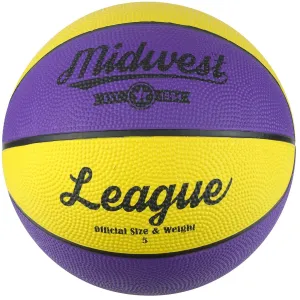 Midwest League Basketball - Yellow/Purple