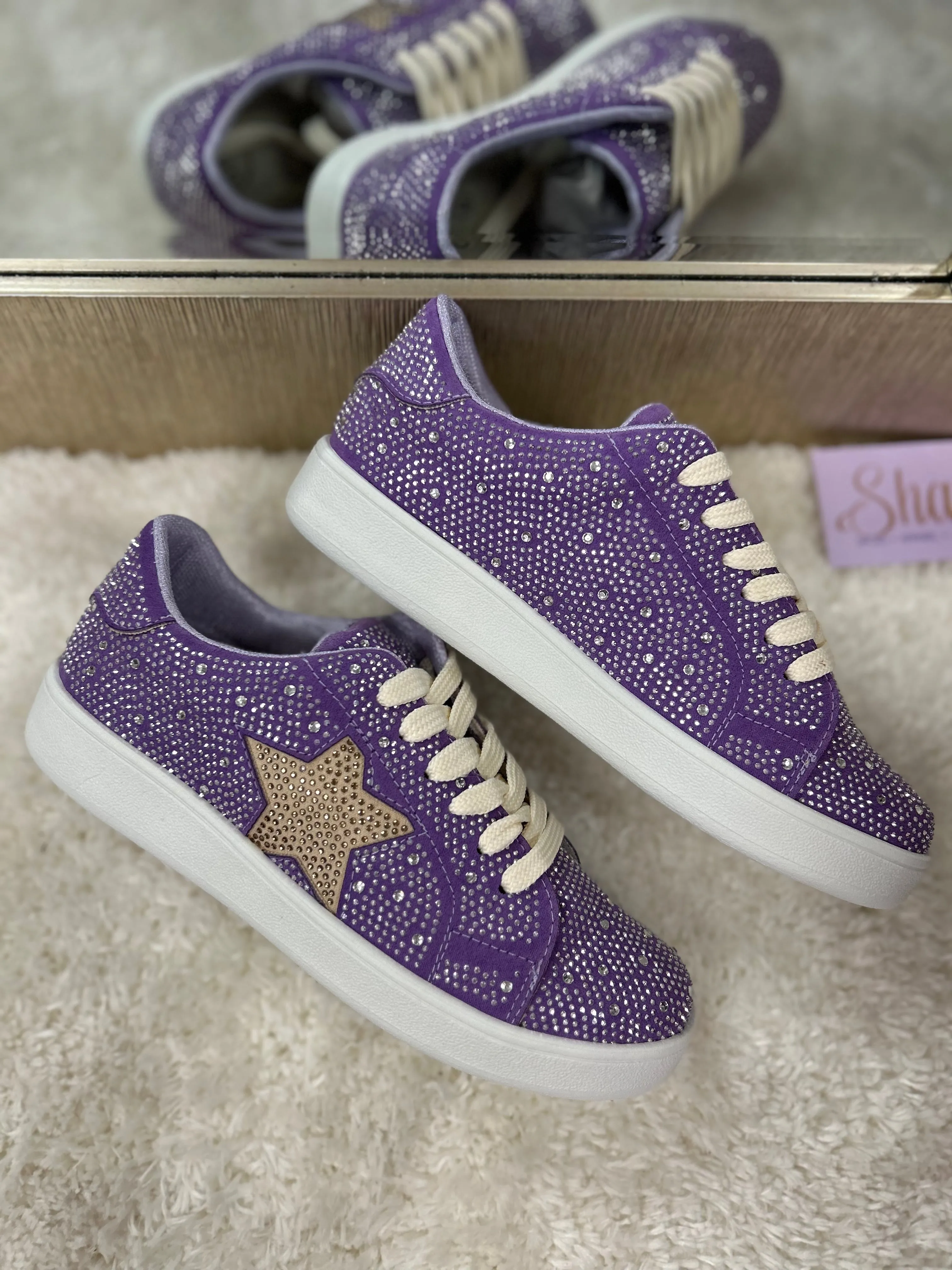 Miel Rhinestone Tennis