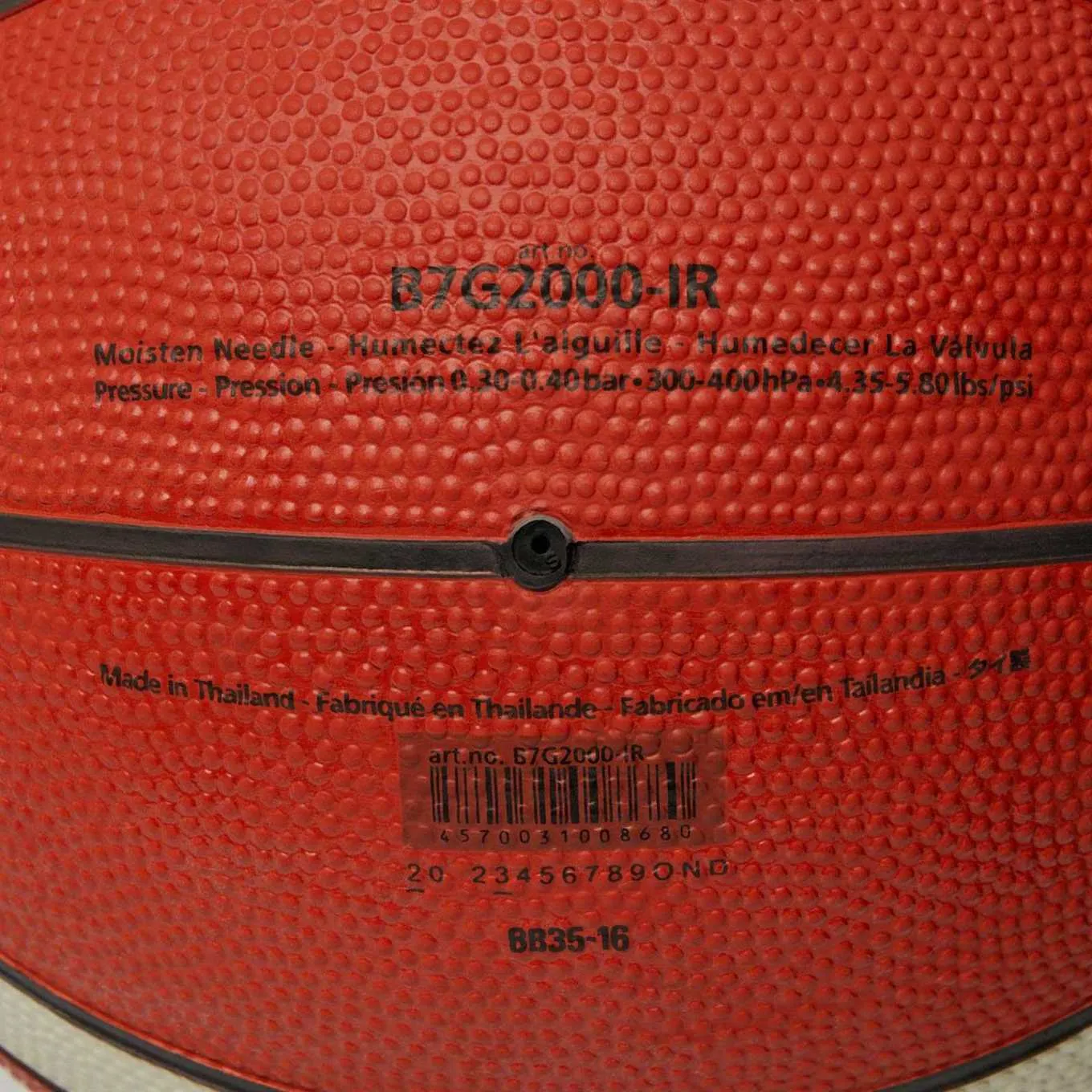 Molten Basketball Ireland Outdoor Basketball - Size 7