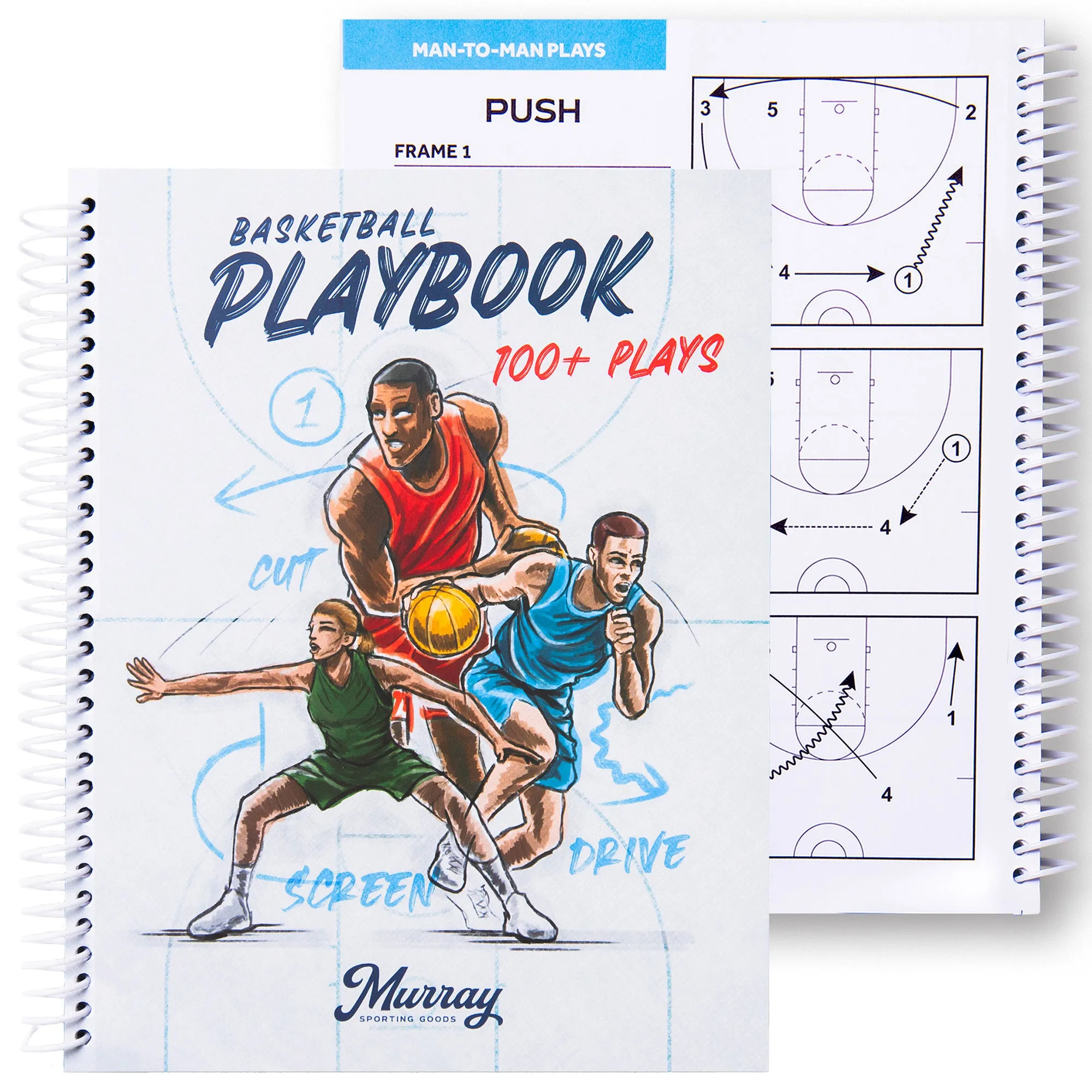 Murray Sporting Goods Basketball Playbook - 100  Plays