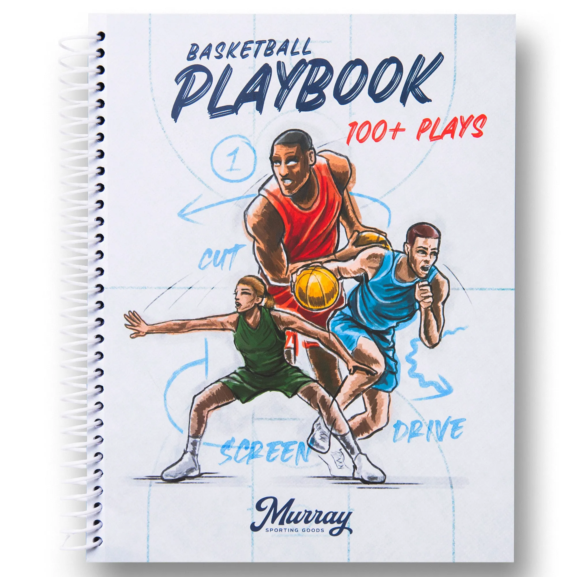 Murray Sporting Goods Basketball Playbook - 100  Plays