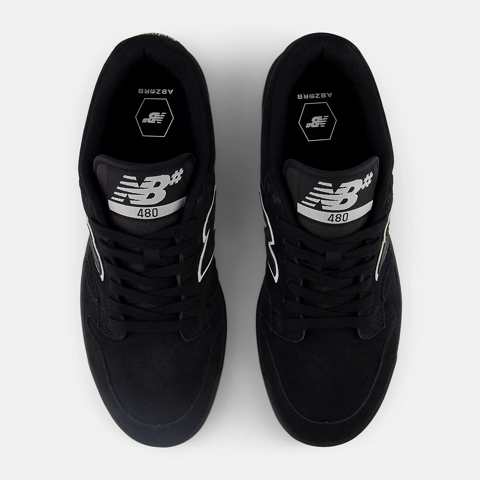 NEW BALANCE 480 BLACK/WHITE