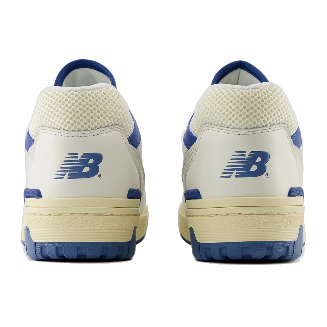 New Balance Men's 550 Shoes - Sea Salt / Blue Agate