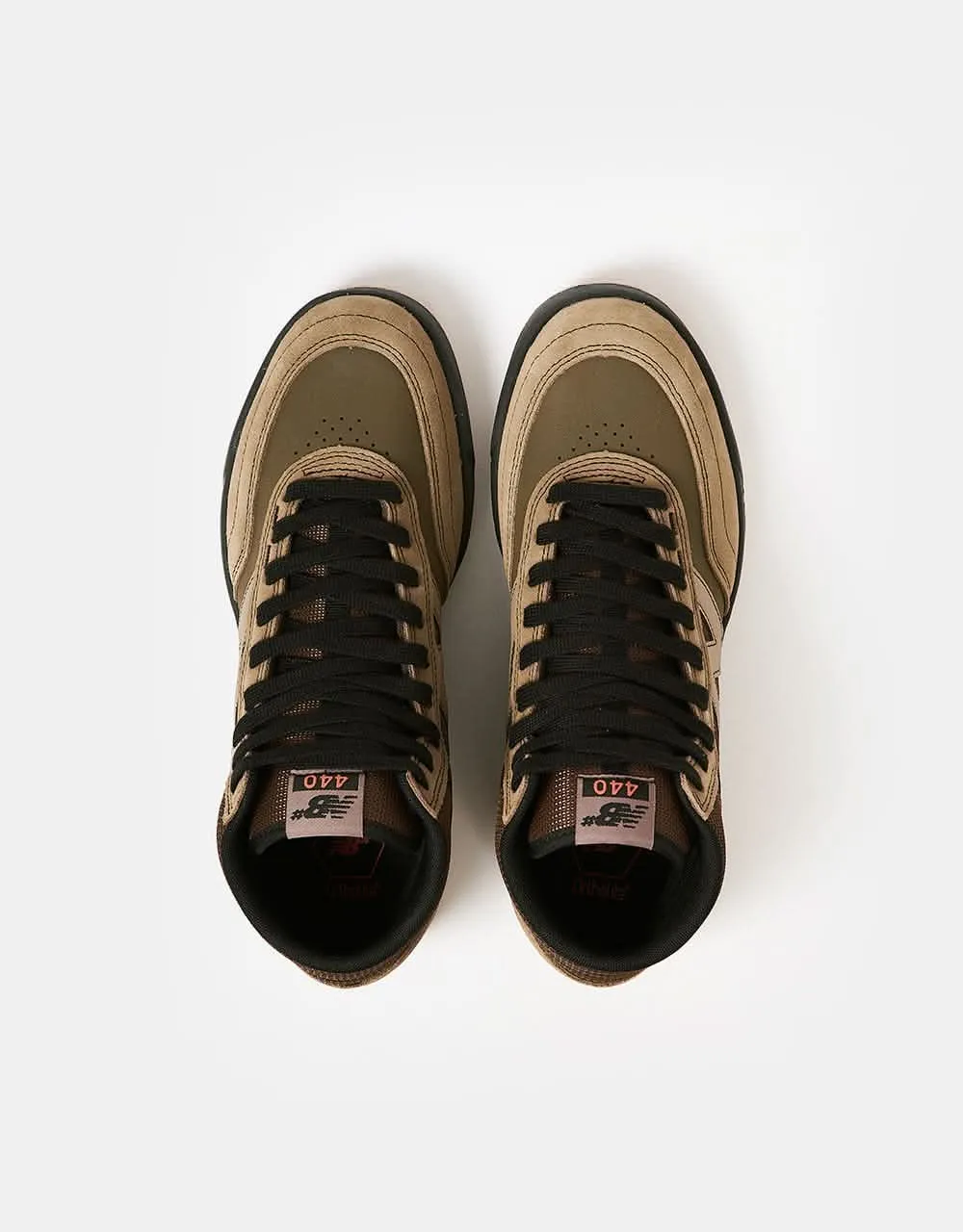 New Balance Numeric 440 High V2 Skate Shoes - Brown Black