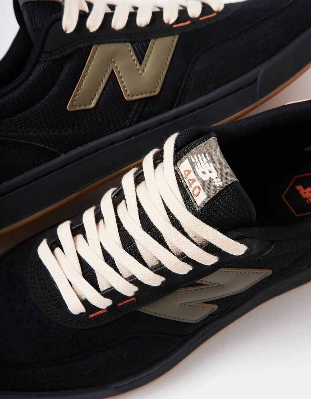 New Balance Numeric 440 V2 Skate Shoes - Black/Olive