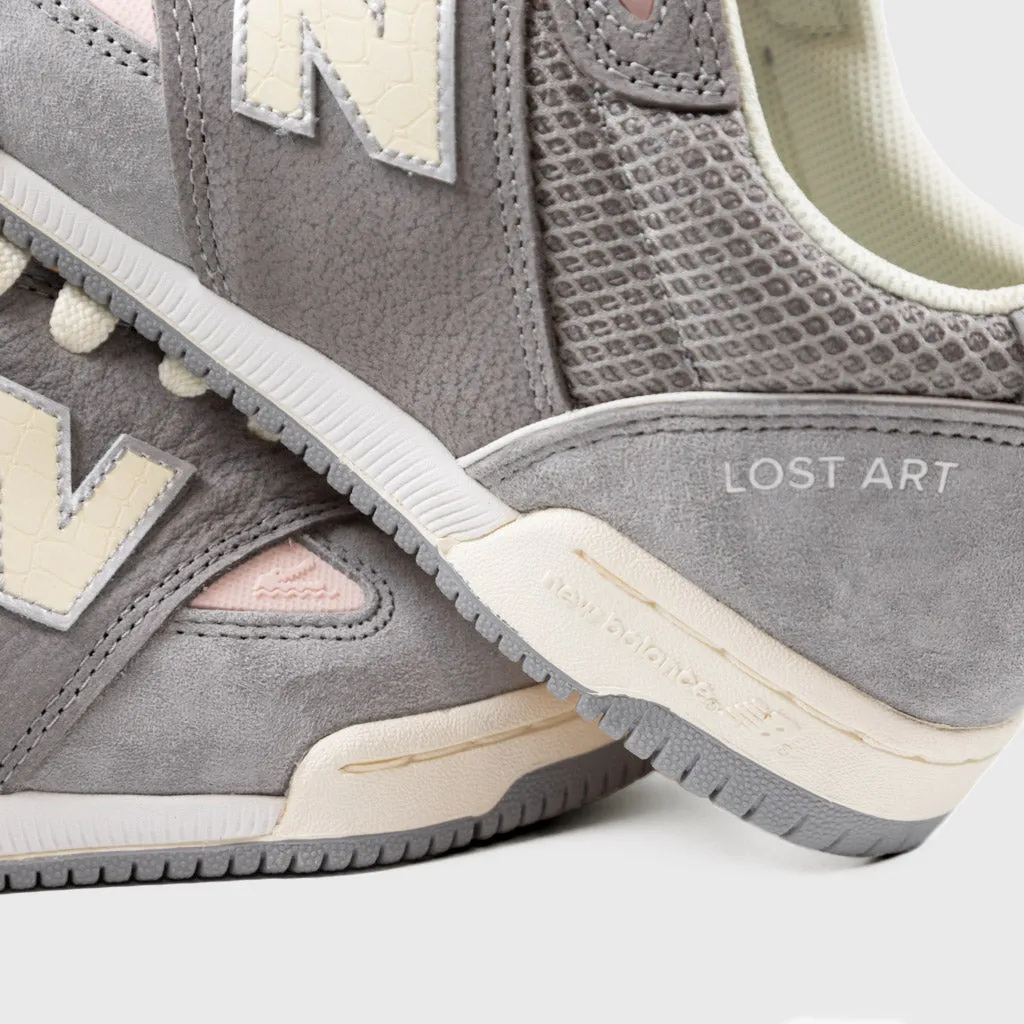 New Balance Numeric - Tom Knox 600 X Lost Art Shoes - Sea Salt / Grey