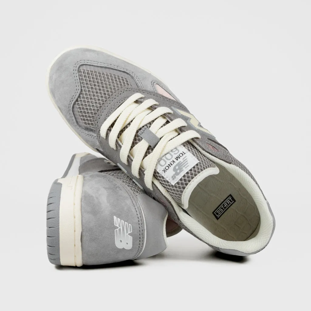 New Balance Numeric - Tom Knox 600 X Lost Art Shoes - Sea Salt / Grey