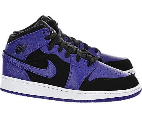 Nike Kids GS Air Jordan 1 Mid BG Basketball Shoe (7)