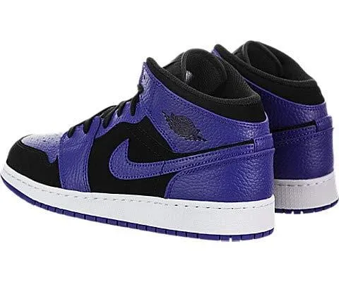 Nike Kids GS Air Jordan 1 Mid BG Basketball Shoe (7)