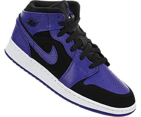 Nike Kids GS Air Jordan 1 Mid BG Basketball Shoe (7)