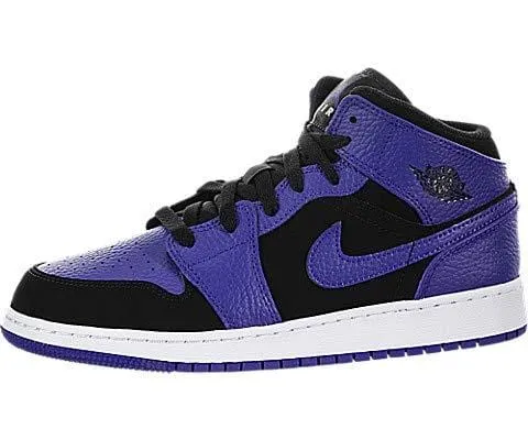 Nike Kids GS Air Jordan 1 Mid BG Basketball Shoe (7)