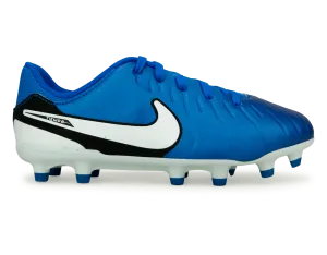 Nike Kids Tiempo Legend 10 Academy FG/MG Soar/White