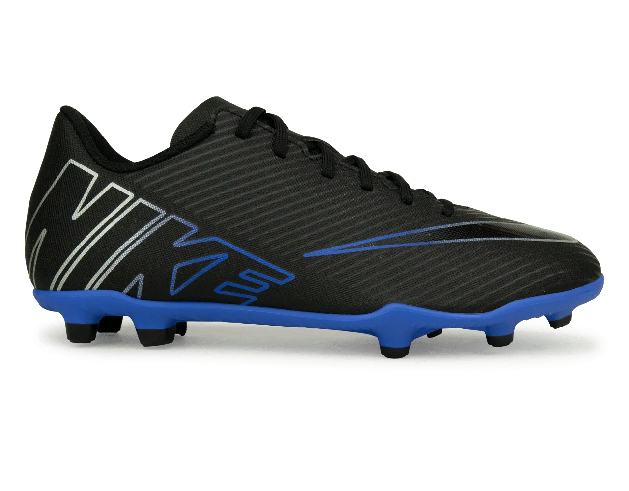 Nike Kids Zoom Mercurial Vapor 15 Club FG/MG Black/Blue