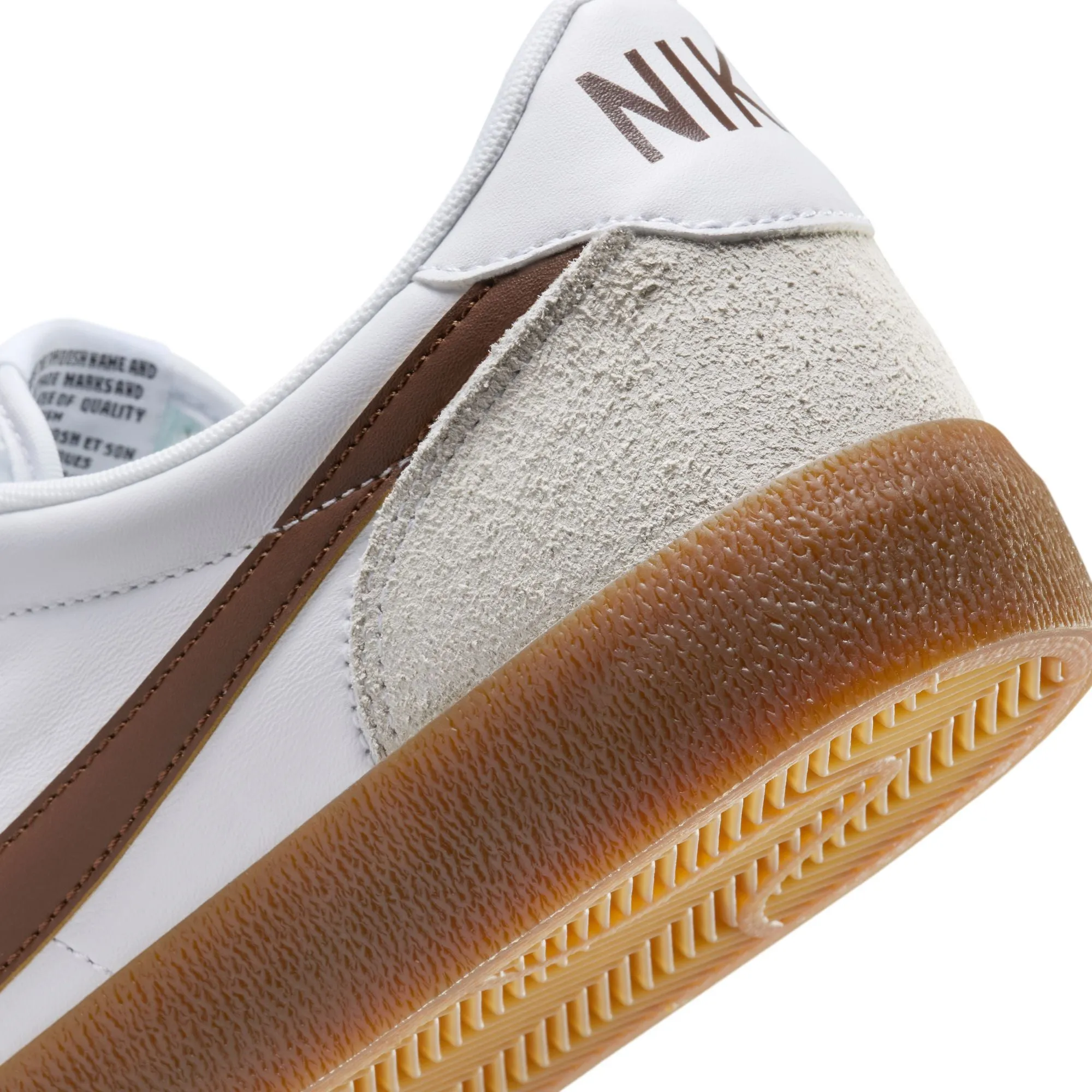 Nike Killshot 2 Leather (White/Cacao Wow-Gum Med Brown)