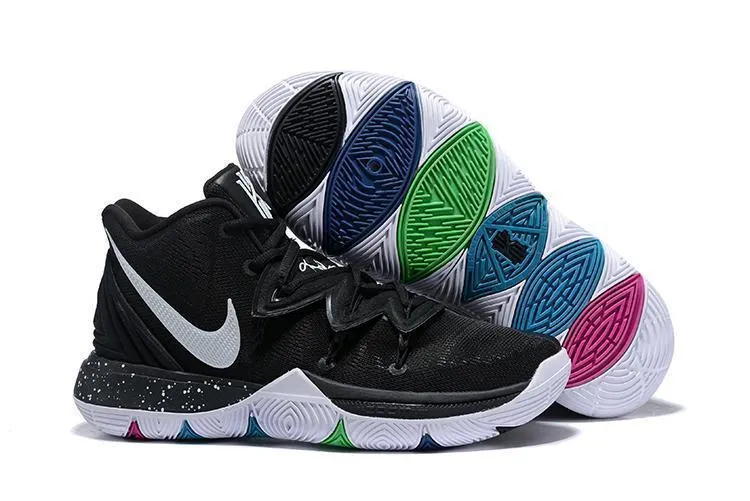 Nike Kyrie 5 Black White Men Basketball Shoes !!! CYBER MONDAY SALE !!!