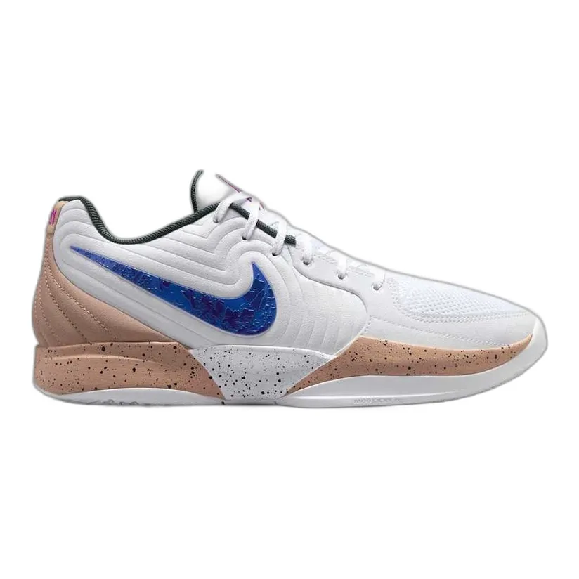 Nike Men's Ja 2 Shoes - White / Astronomy Blue / Hemp / Vintage Green / Vivid Grape