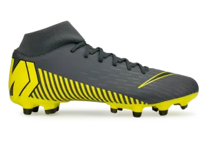 Nike Men's Mercurial Superfly Game Over Academy 6 FG/MG Dark Grey/Black