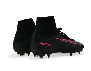 Nike Men's Mercurial Superfly V FG Black/Black/Pink