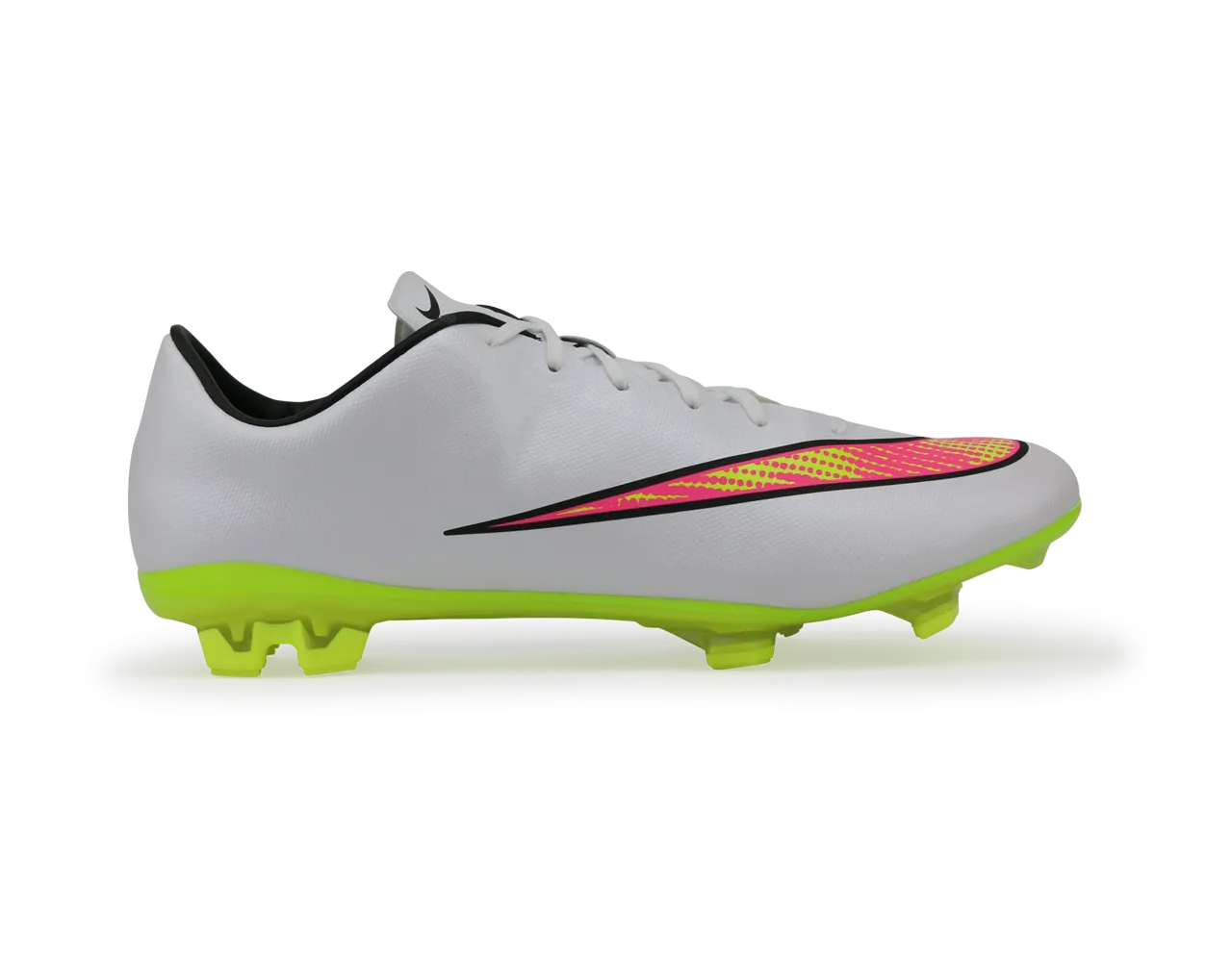 Nike Men's Mercurial Veloce II FG White/Volt/Black