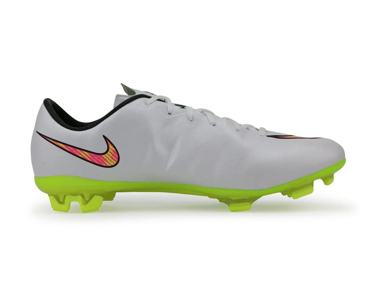 Nike Men's Mercurial Veloce II FG White/Volt/Black