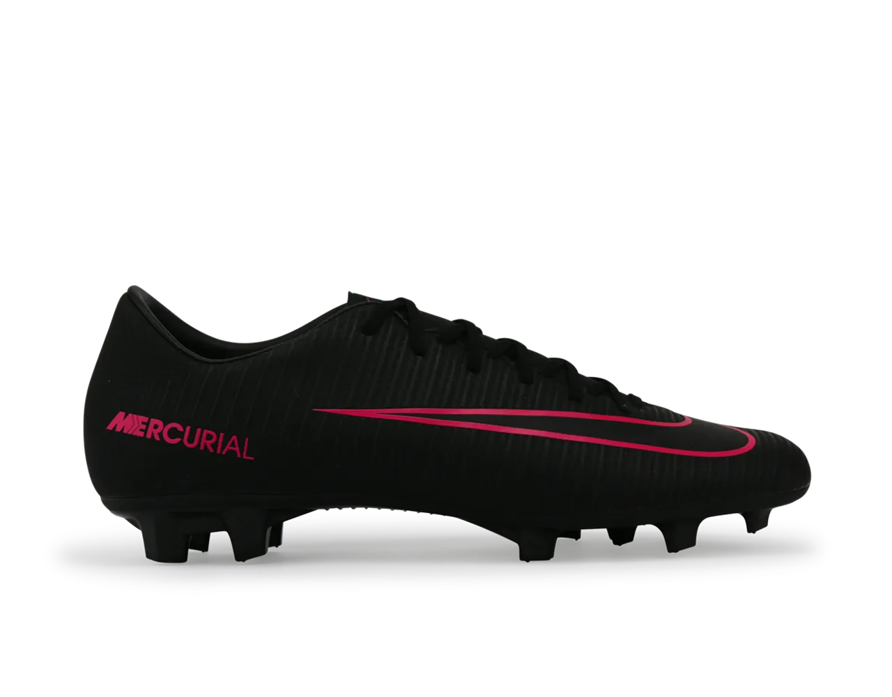 Nike Men's Mercurial Victory VI FG Black/Black/Pink Blast