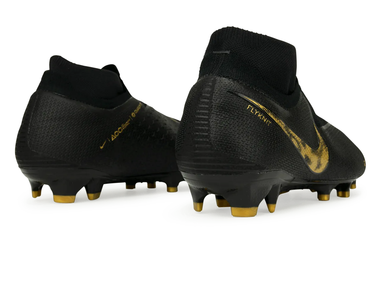 Nike Men's PhantomVSN Elite DF FG Black/Metalic Vivid Gold