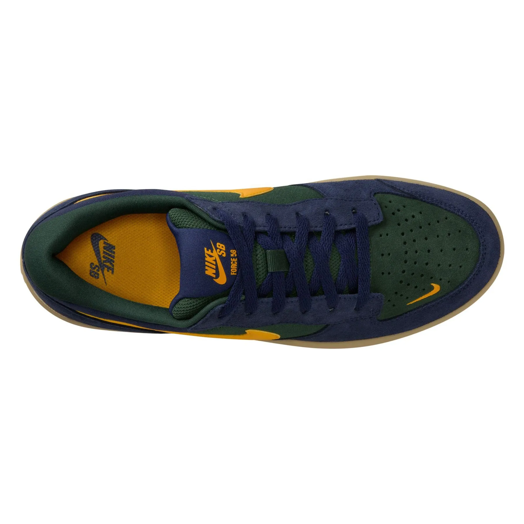 Nike SB Force 58 Midnight Navy/University Gold