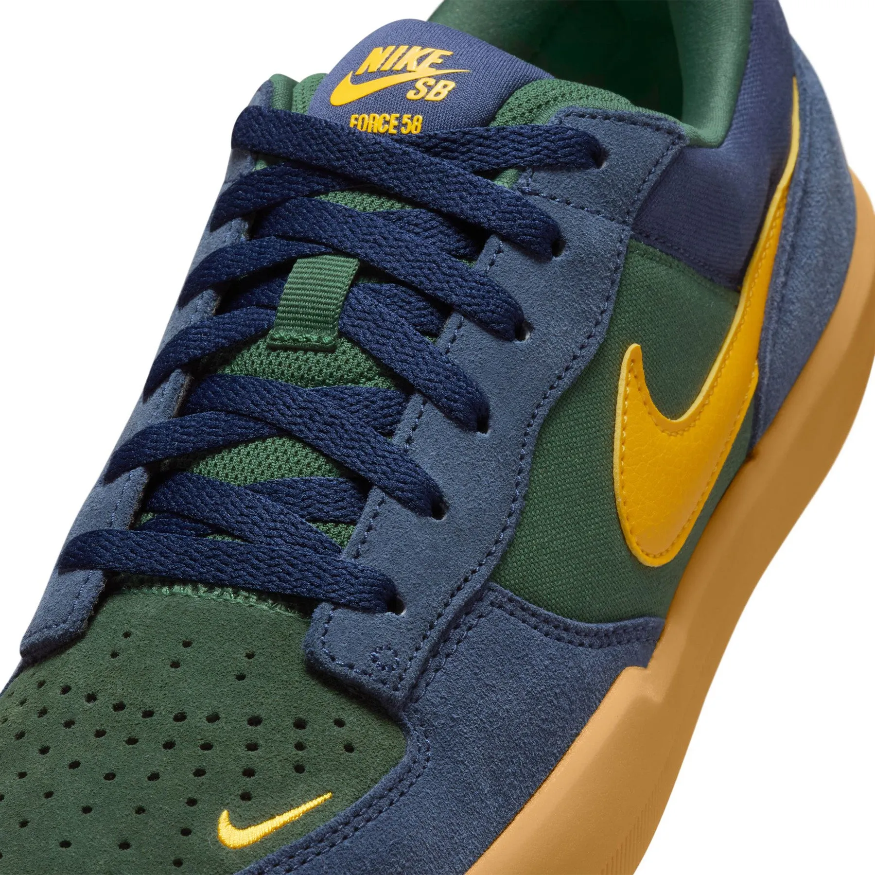 Nike SB Force 58 Midnight Navy/University Gold