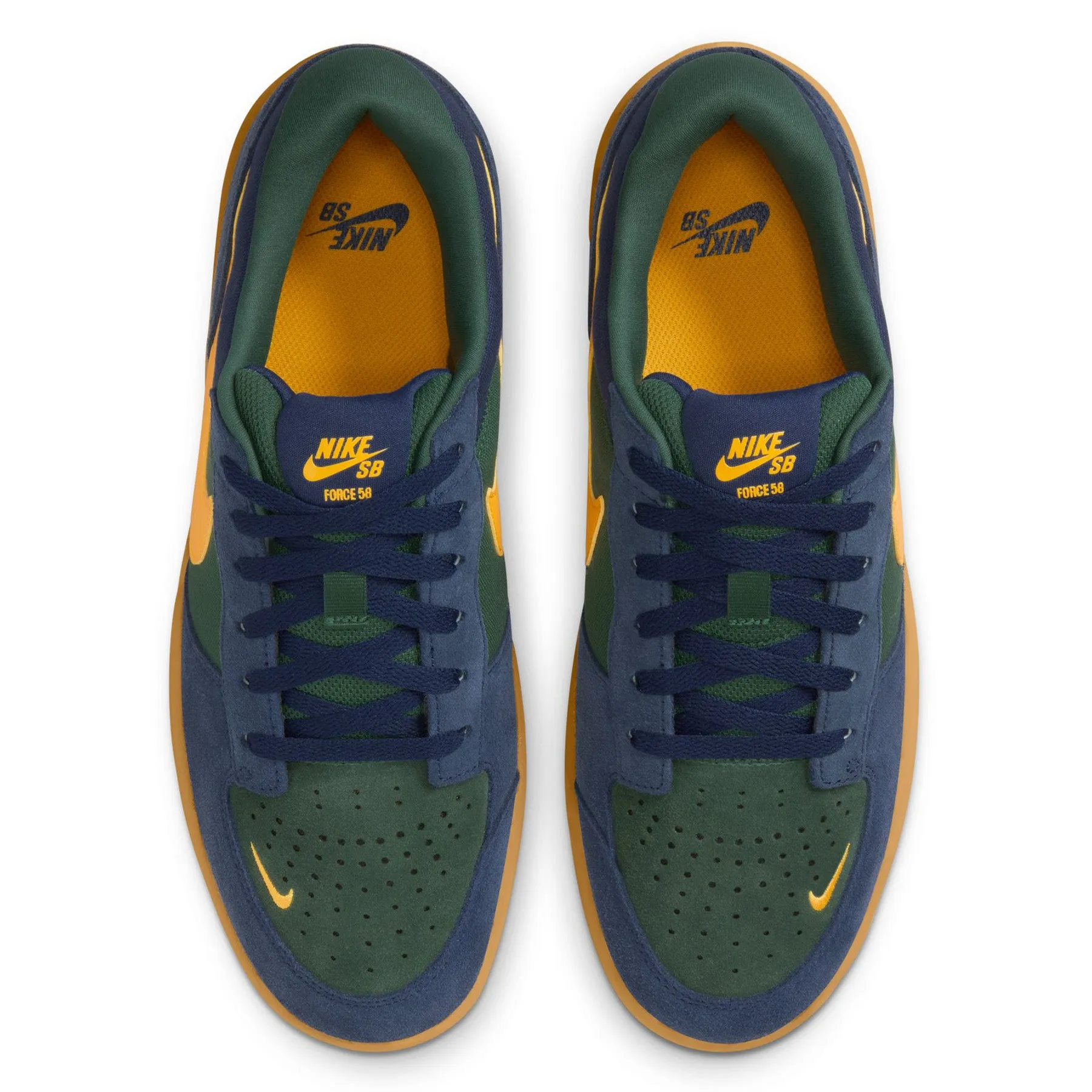 Nike SB Force 58 Midnight Navy/University Gold