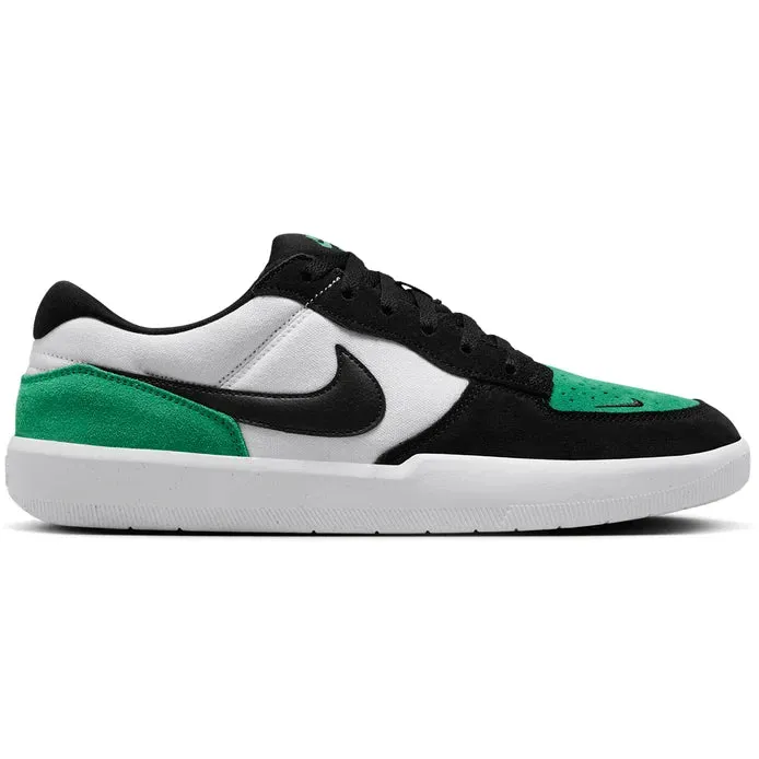 Nike SB Force 58 Shoe White/Black/Stadium Green