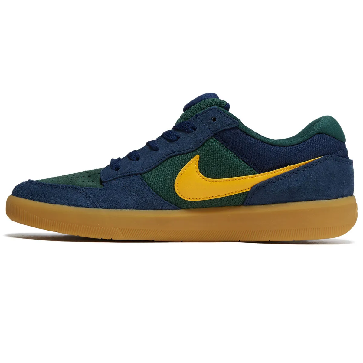 Nike SB Force 58 Shoes - Midnight Navy/University Gold/Fir