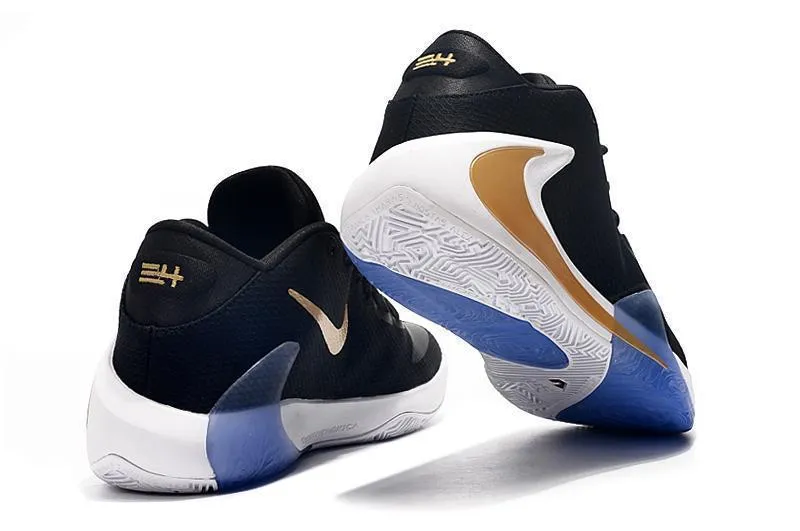 Nike Zoom Freak 1 Black Gold Basketball Sneaker Shoes !!! CYBER MONDAY SALE !!!