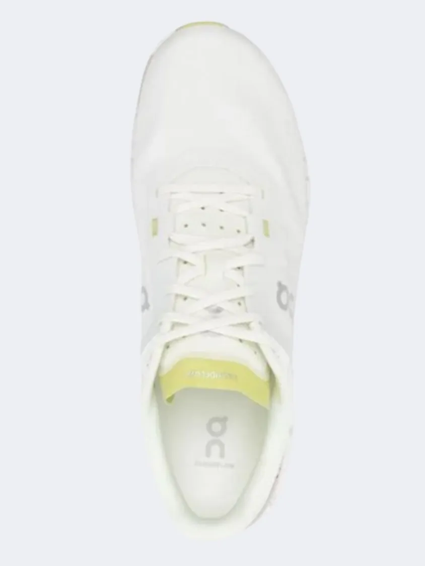 On Cloudflow 4 Women Running Shoes White/Sand